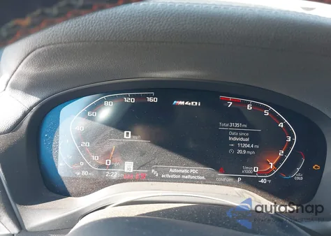 2023 BMW X4 M40I z USA, uszkodzony, nr VIN 5UX43DT03P9R28238